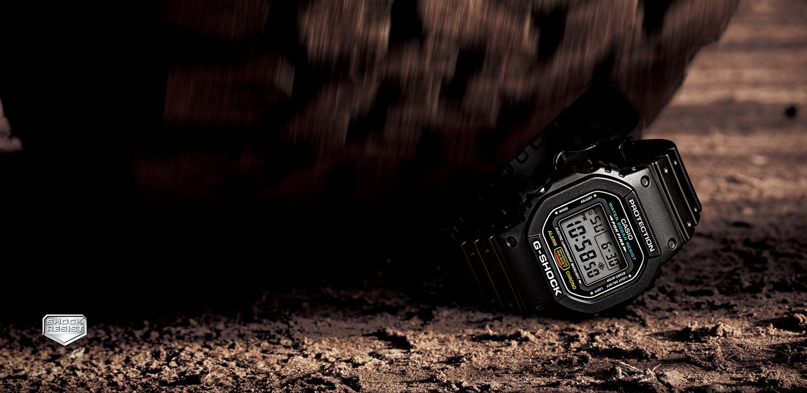 落としても壊れない時計」。それはやがて、 世界に誇る「G-SHOCK 